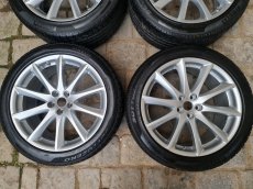 Originální zimní sada Jaguar XJR 10+9x19 + pneu - zašlu - 2