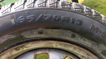 100,-Kč/ks kola 165/70R13 - 2