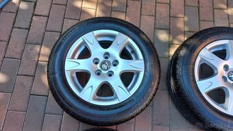 Alu kola Škoda Fabia 1 a 2. Originál Škoda Fabia Elegance. - 2