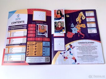 Prodám fotbalové samolepky Topps UEFA Women's Euro 2025 - 2