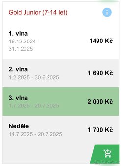 Vstupenka na moto GP Brno Gold Junior (7 až 14 let) - 2