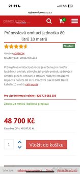 Omítkový stroj - 2