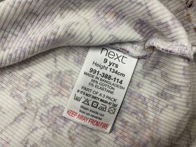 Dívčí tílko Next 3 ks, vel. 134 - 2