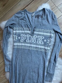 Dámský overal/ pyžamo Victoria’s Secret Pink vel. L - 2