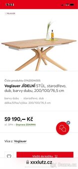 Stolova deska Voglauer - 2