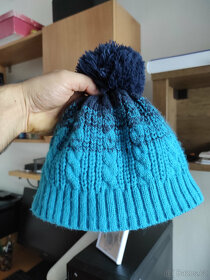 FINMARK Dětská čepice úplet s flísovou vložkou - 2