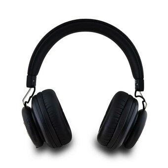 Bezdrátová Sluchátka BT 5.3 DKNY PU Leather Stack Logo Black - 2