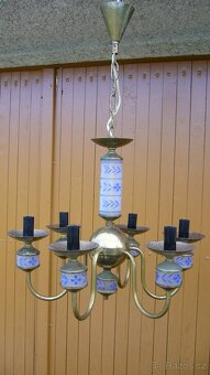 Orientální váza + lustr - 2