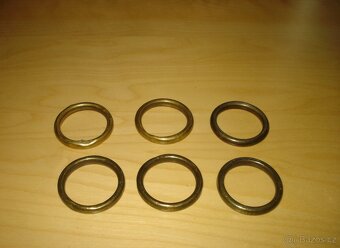 Mosazné kroužky - 2