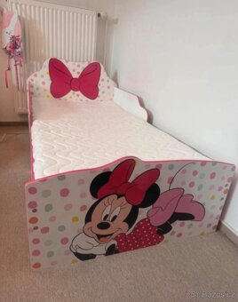 Dětská postel Minnie Mouse 140 x 70 cm - 2