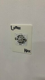 Dekorace na vypínač Harry Potter "Lumos" a "Nox" - 2
