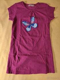 Dívčí noční košile s motýlky - 2