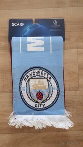 Prodám originál šálu Sparta - Manchester City - 2