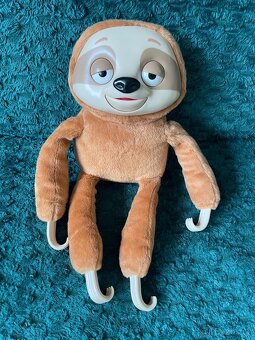 Lenochod Mr. Slooou plyšový 22cm opakující slova se zvuky - 2