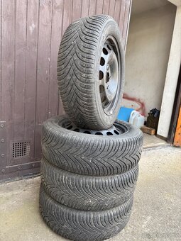 Plechová kola 5x112 Kleber Krisalp 205/55R16 - 2