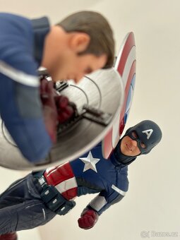 Captain America 2012 & 2023 Iron Studios 1:10 figúrky - 2
