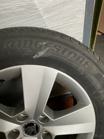 Skoda Superb,YETI,6,5 Jx16 ET41 obutí 215/60R16 - 2
