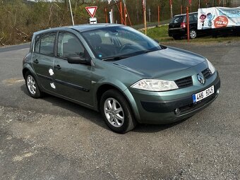 Renault Megane 1.4i 72kw, r.2004, nová STK, pojízdné - 2
