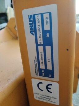 použité sloupove jeŕáby Abus, Demag - 2