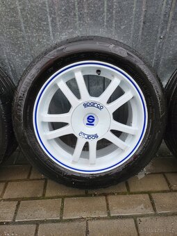 Alu kola 5x100 R16 s pneu 205/55 R16 - 2
