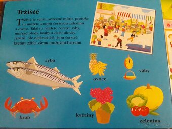 Kniha a puzzl tvrdé listy, učíme se první slůvka a poznávat - 2