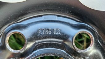 Škoda Fabia rezerva 175/70R14 disk 5Jx14 5x100 ET35 - 2