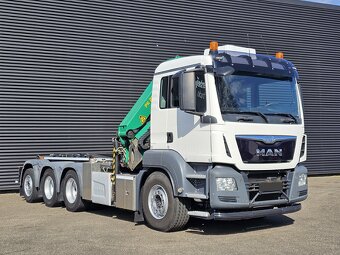 MAN TGS 35.400 8x4 - nosič kontejnerů s hydraulickou rukou - 2