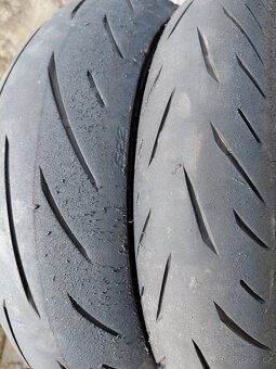 Pneumatiky Top sada Brigestone S22 120 × 190/55 - 2