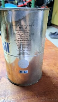Plechovka Mobil Oil - 2