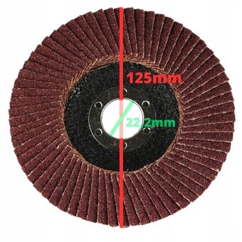 Lamelový kotouč 125/40 - výhodná cena - 2