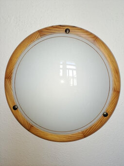 2x stropní světlo/svítidlo Top Light dřevo - 2