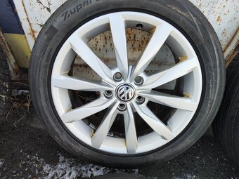 17"letní alu sada Dijon 5x112 origo Golf 7 GTI Octavia 3 RS - 2