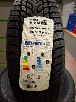 Nové zimní pneu Nokian Snowproof 1 - 185/65 R15 4ks - 2
