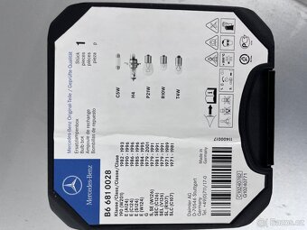 Mercedes Benz žárovky - 2