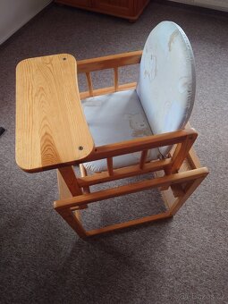 Dětská židlička se stolečkem - 2