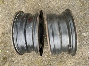 Plechové disky 5x100 6Jx14H2 ET 38 - 2