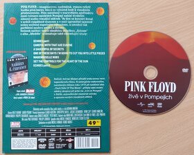 DVD - PINK FLOYD - ŽIVĚ V POMPEJÍCH   (1971) - 2