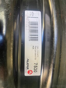 Plechové disky 51/2Jx15 pro Hyindai i20 / Kia - 2