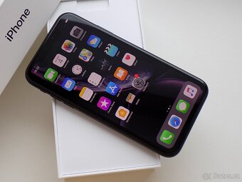 Apple iPhone XR 64GB Black, TOP, Komplet, ZÁRUKA - 2