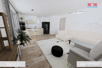 Prodej bytu 2+kk, 63 m², Žleby - 2