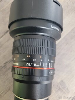 objektiv Samyang 10 mm f/2,8 ED AS NCS CS pro Fuji X - 2