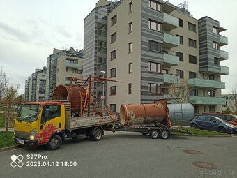 Půjčovna K zapůjčení sklápěč 4,1t ISUZU -pronájem - 2