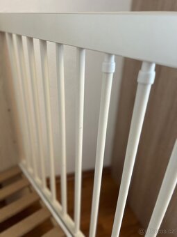 Dětská postýlka 120x60 s motivem zajíčka - 2