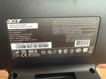 Acer monitor (plně funkční) - 2
