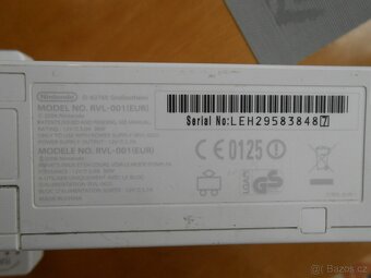 NINTENDO model RVL - 001 + ovladač - funkčnost neověřena - 2