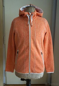 Nová oranžová mikina zn.ICEPEAK vel.40 - 2