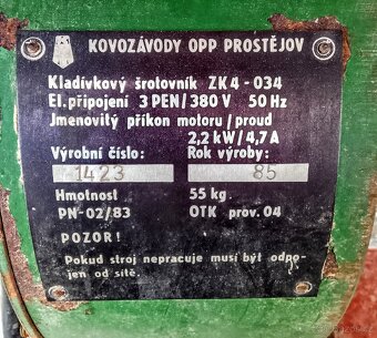 Peletovaci lis - granulator + srotovnik - 2