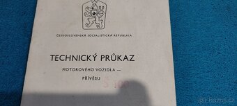 Doklady funkční ŠKODA 100 r.v.1970 - 2