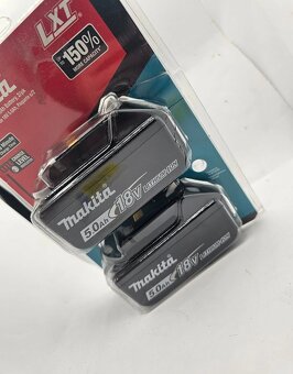 2X Nová AKU baterie AKU baterií Makita BL1850aBon - 2