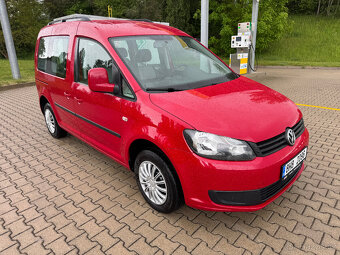 VW Caddy 1.6TDI - nové v ČR - provoz 9/2013 - 2